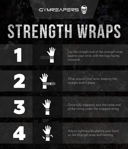 Strength Wrist Wraps for Cross Training, Olympic Lifting, Strength, WOD Workouts, Calisthenics - Strong Wrist Support for Men and Women - Fits All Wrist Sizes | Men and Women
