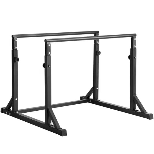 Dip Bar, 800 Lbs. Capacity, Heave Duty Dip Stand Station with Adjustable Height, for Strength Training Home Gym
