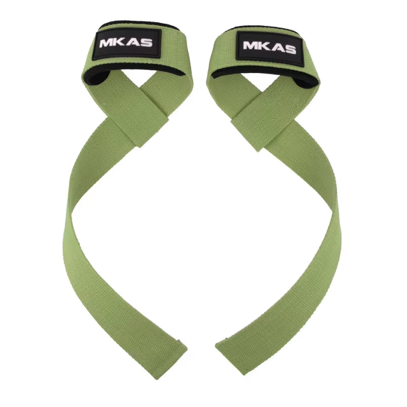 Weightlifting Straps 1 Pair Lifting Wrist Anti-Slip Silicone Strength Training Strap Deadlifts Crossfit Hand Grips Wrist Support