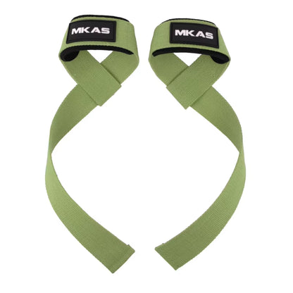 Weightlifting Straps 1 Pair Lifting Wrist Anti-Slip Silicone Strength Training Strap Deadlifts Crossfit Hand Grips Wrist Support